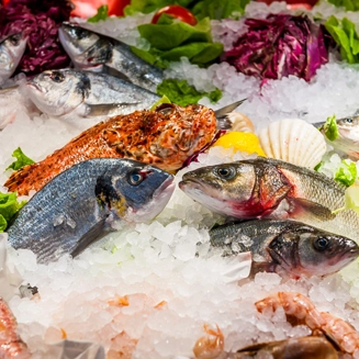 Produits de la mer et boucherie