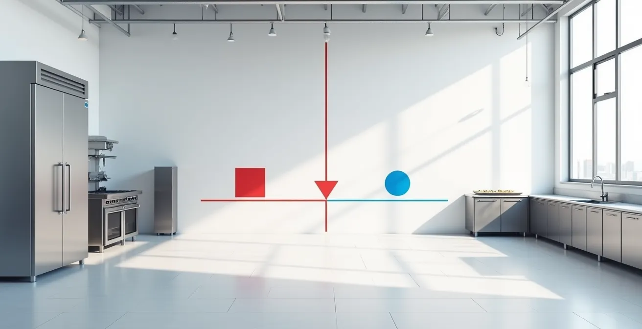 Arbre de décision schématique pour le retrait de produit suite à une rupture de température