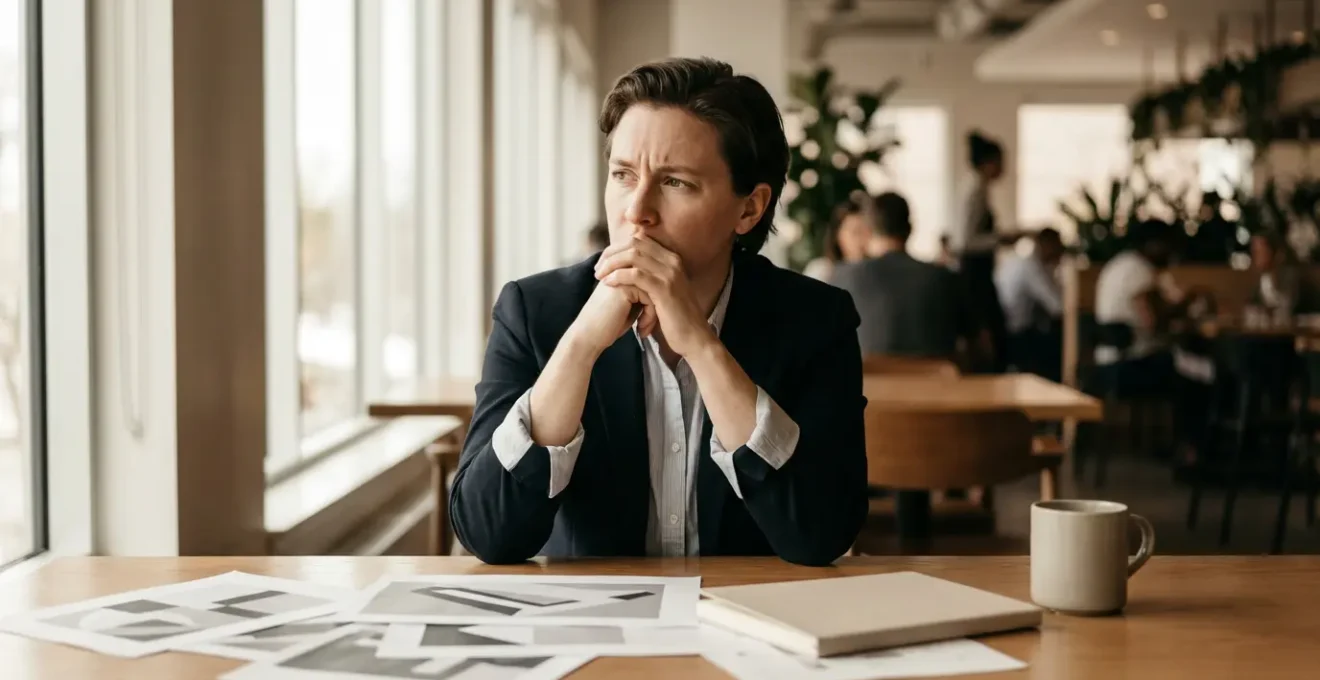 Gestionnaire de restaurant analysant calmement des données sur tablette dans un bureau moderne